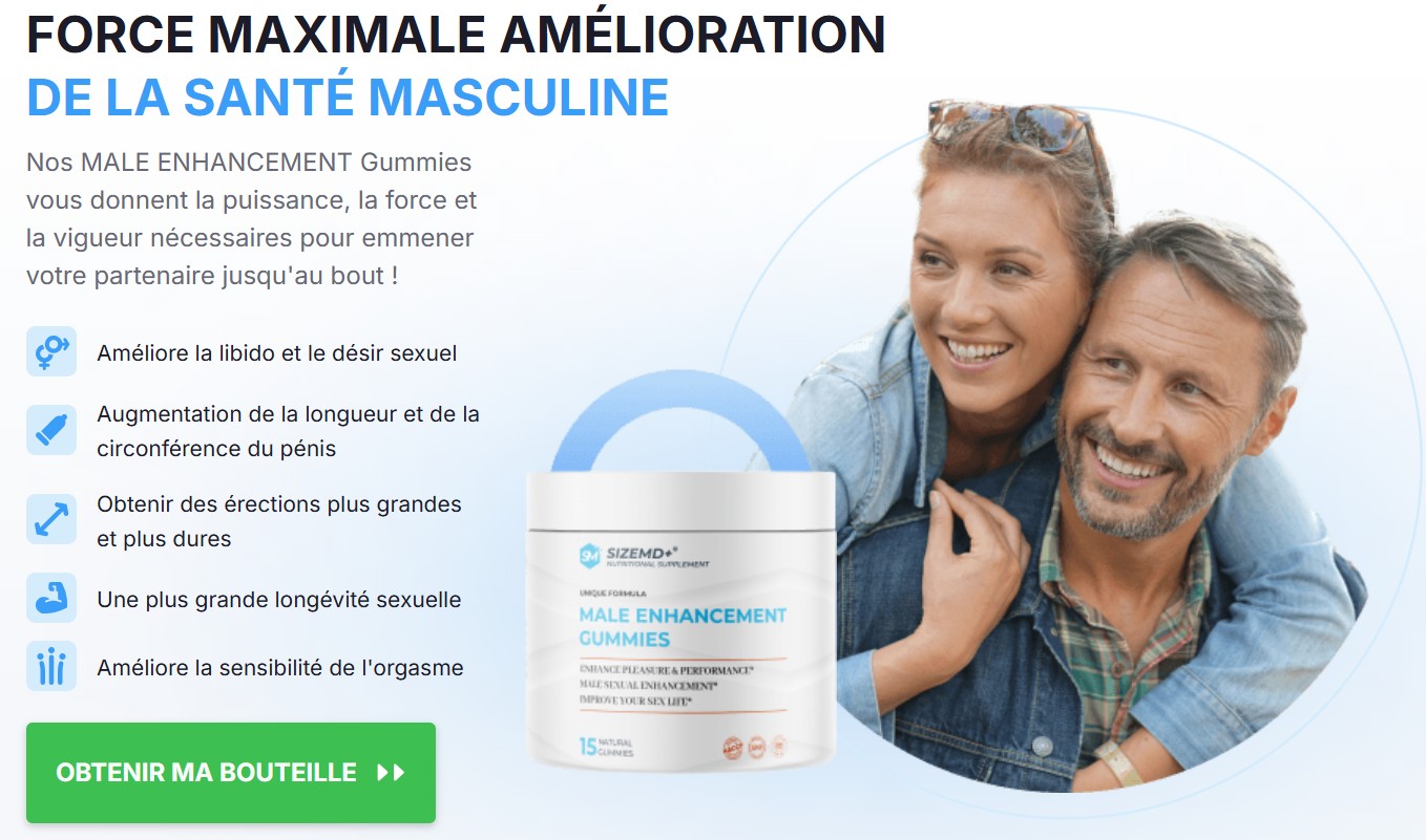 Size MD+ Male Enhancement Gummies FR