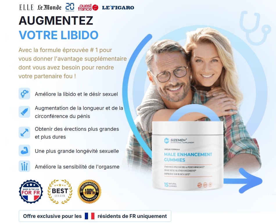 Size MD+ Male Enhancement Gummies FR